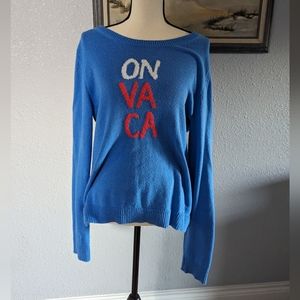 Lilly Pulitzer On Vaca Sweater size Large